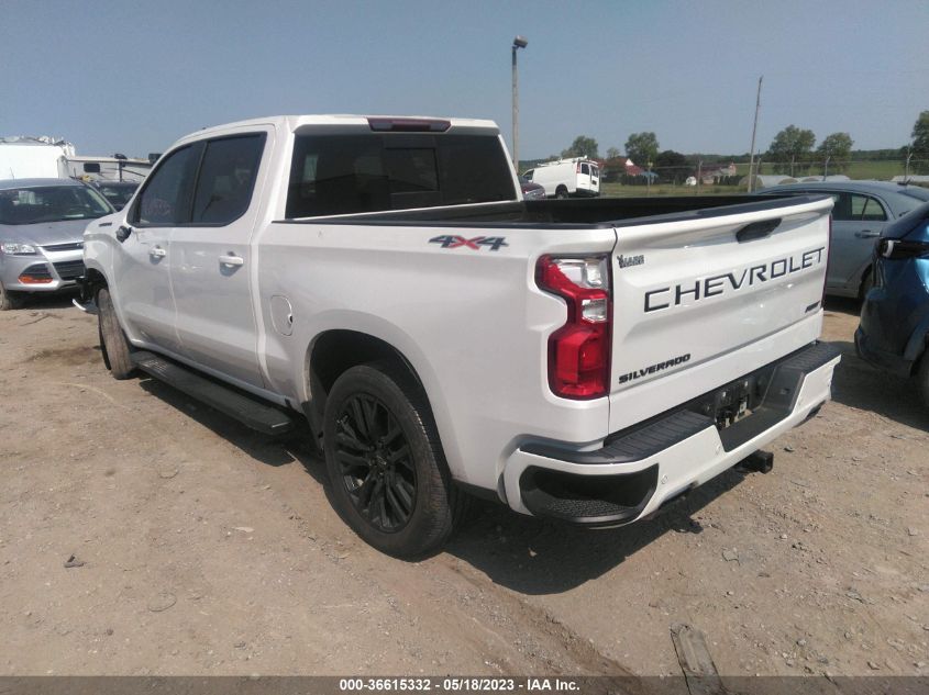 VIN 1GCUYEEL8MZ164446 2021 CHEVROLET SILVERADO 1500 no.3