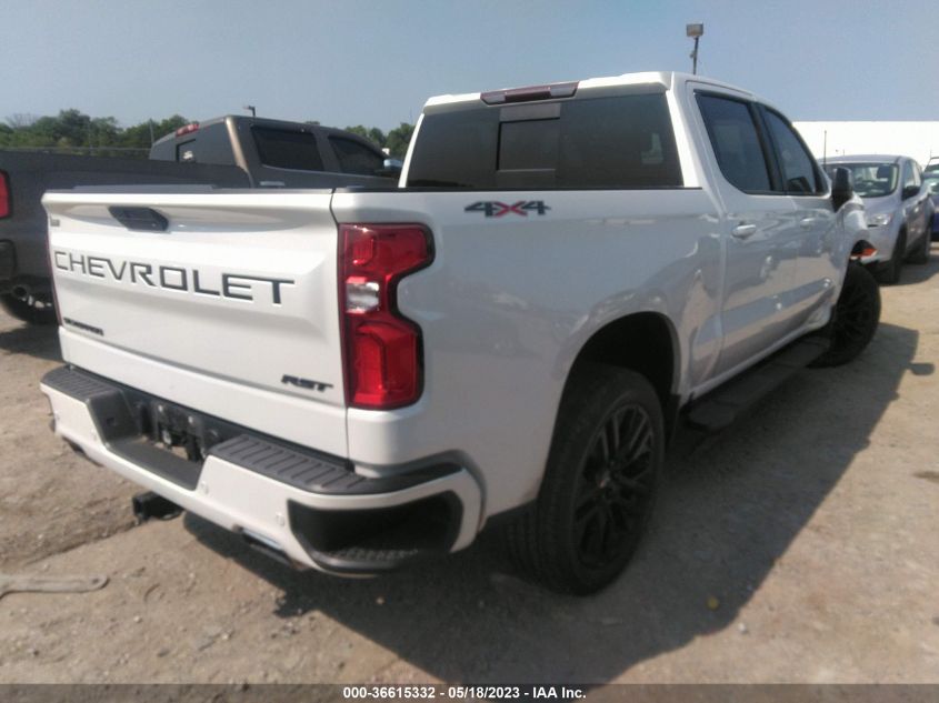 VIN 1GCUYEEL8MZ164446 2021 CHEVROLET SILVERADO 1500 no.4