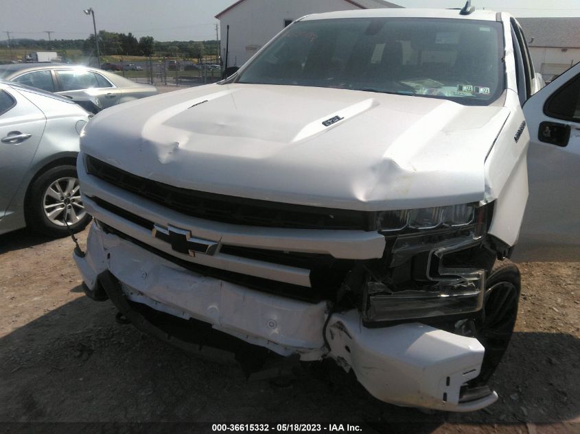 VIN 1GCUYEEL8MZ164446 2021 CHEVROLET SILVERADO 1500 no.6