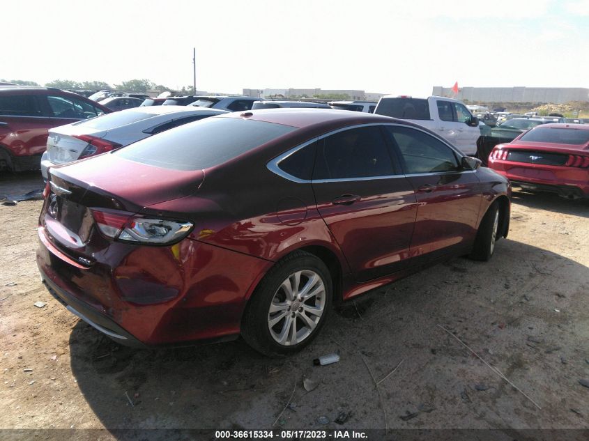 2016 CHRYSLER 200 LIMITED - 1C3CCCAB9GN110763