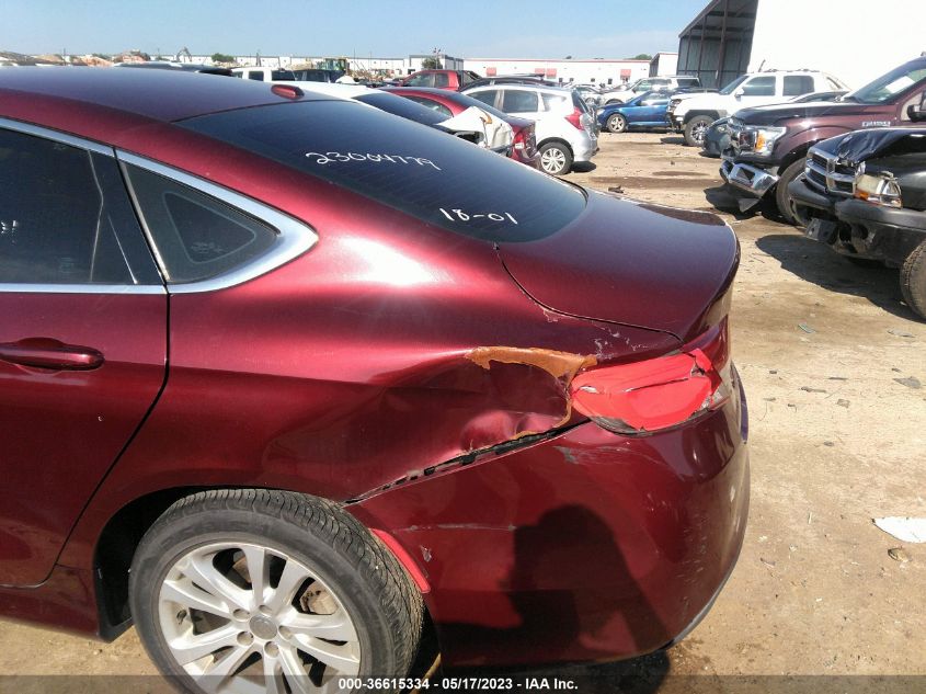 2016 CHRYSLER 200 LIMITED - 1C3CCCAB9GN110763