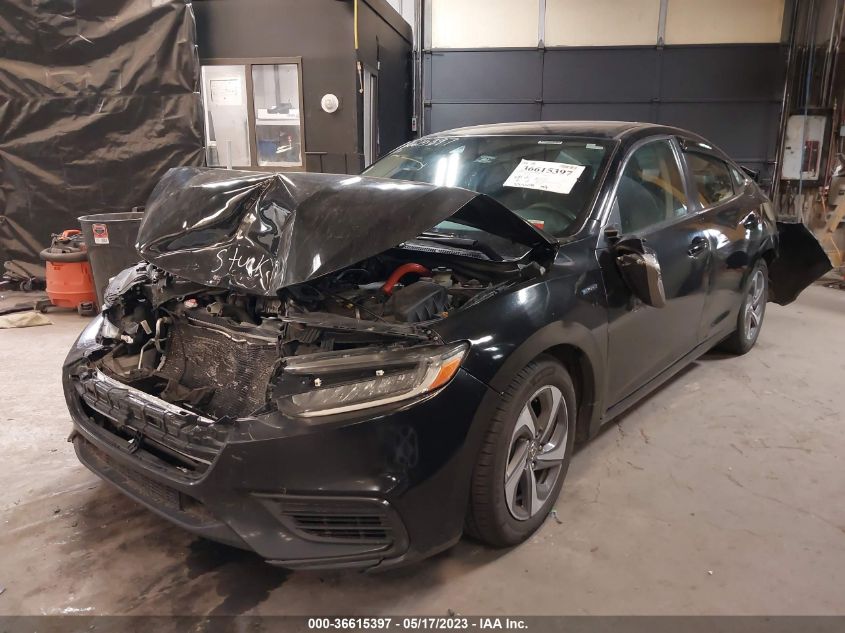2019 HONDA INSIGHT EX - 19XZE4F58KE029467