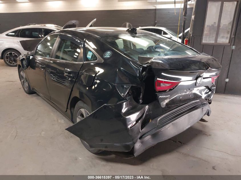 2019 HONDA INSIGHT EX - 19XZE4F58KE029467