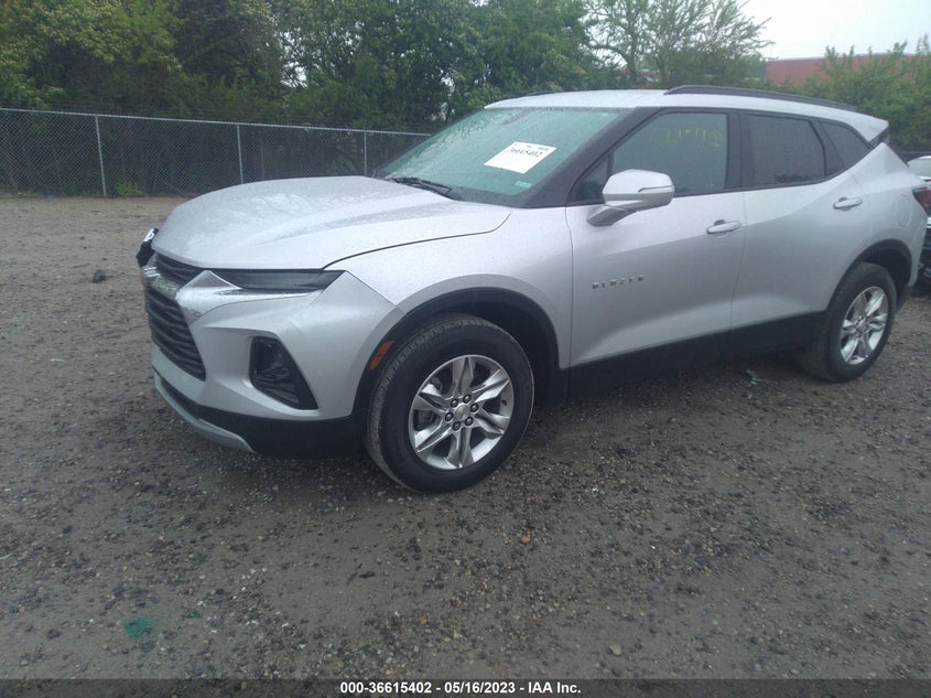 VIN 3GNKBCRSXLS645932 2020 CHEVROLET BLAZER LT