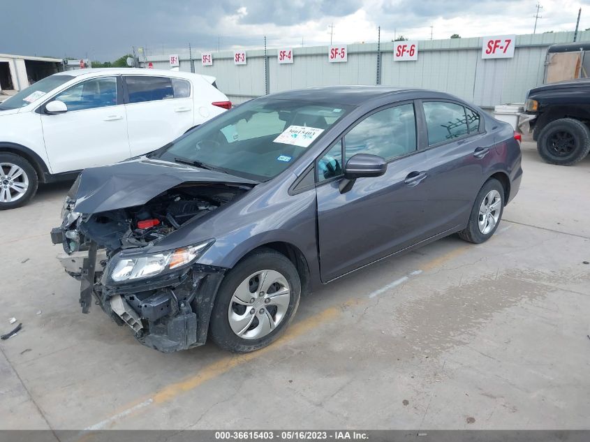 2014 HONDA CIVIC SEDAN LX - 2HGFB2F56EH501269