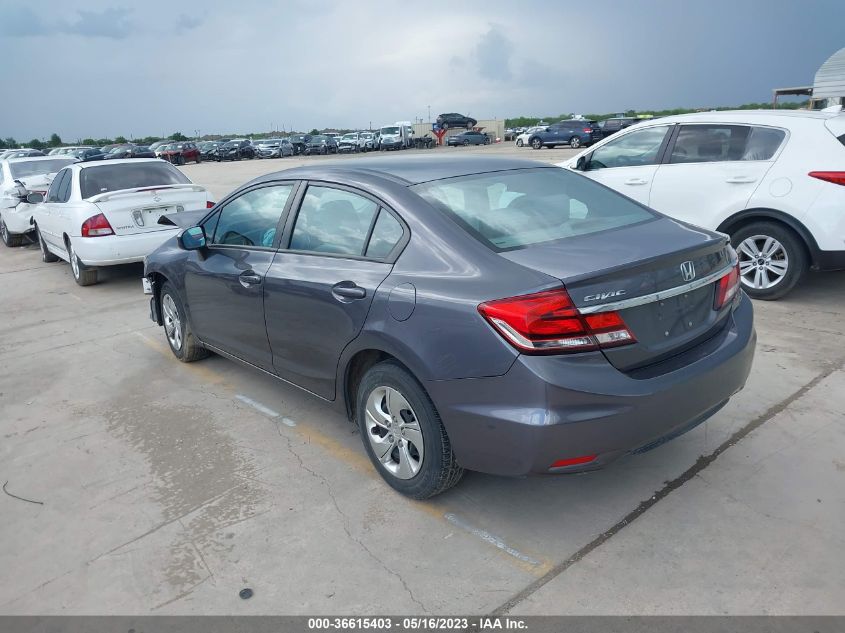 2014 HONDA CIVIC SEDAN LX - 2HGFB2F56EH501269