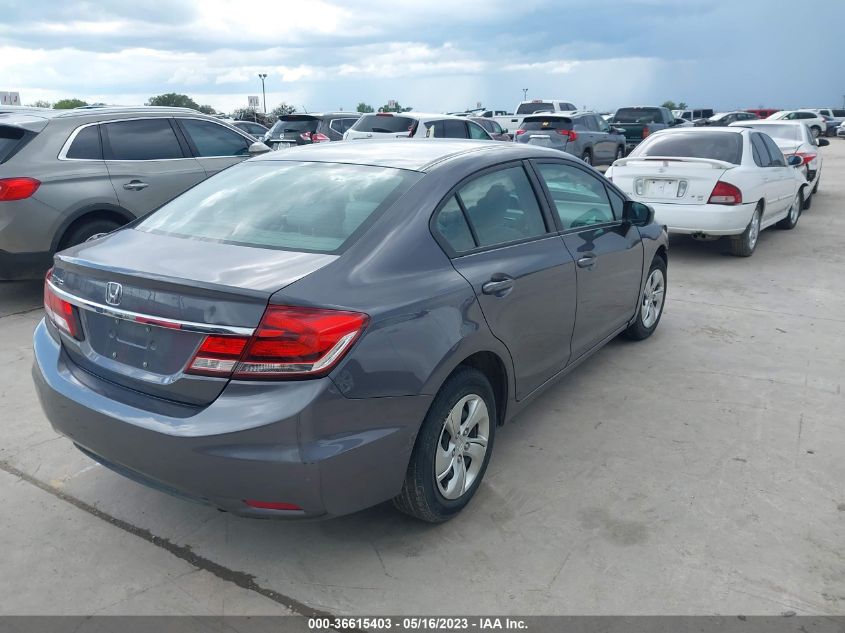 2014 HONDA CIVIC SEDAN LX - 2HGFB2F56EH501269