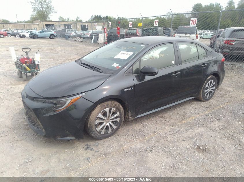 2021 TOYOTA COROLLA HYBRID LE - JTDEAMDE6MJ007907