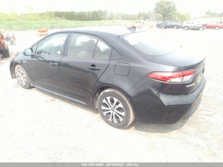 2021 TOYOTA COROLLA HYBRID LE - JTDEAMDE6MJ007907