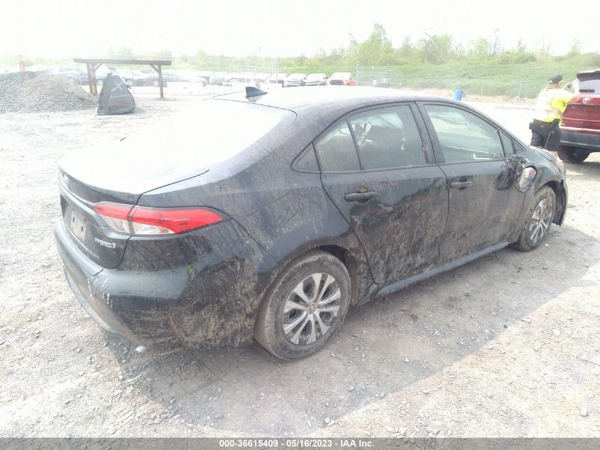 2021 TOYOTA COROLLA HYBRID LE - JTDEAMDE6MJ007907