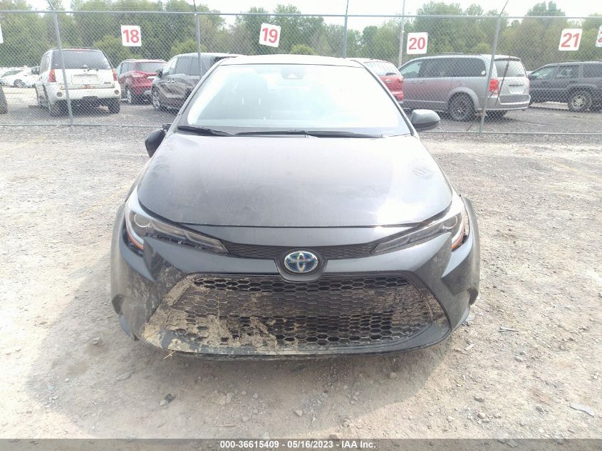 2021 TOYOTA COROLLA HYBRID LE - JTDEAMDE6MJ007907