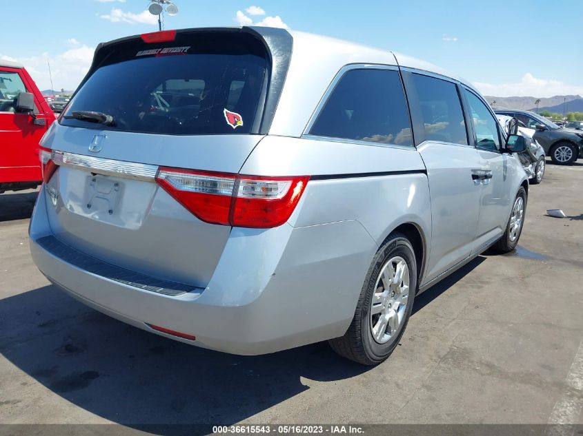 VIN 5FNRL5H29DB054180 2013 HONDA ODYSSEY no.4