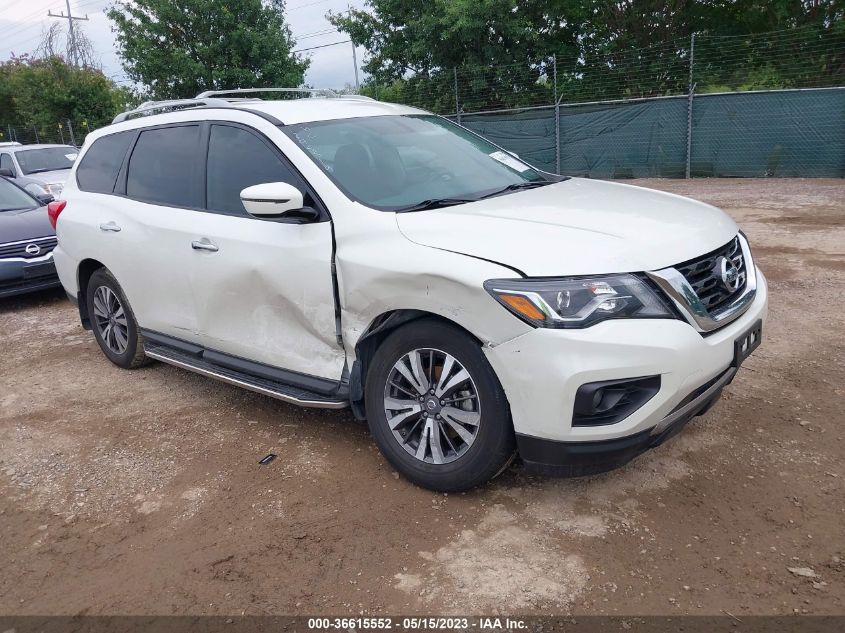 2017 NISSAN PATHFINDER SV - 5N1DR2MN6HC908578