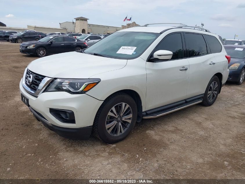2017 NISSAN PATHFINDER SV - 5N1DR2MN6HC908578