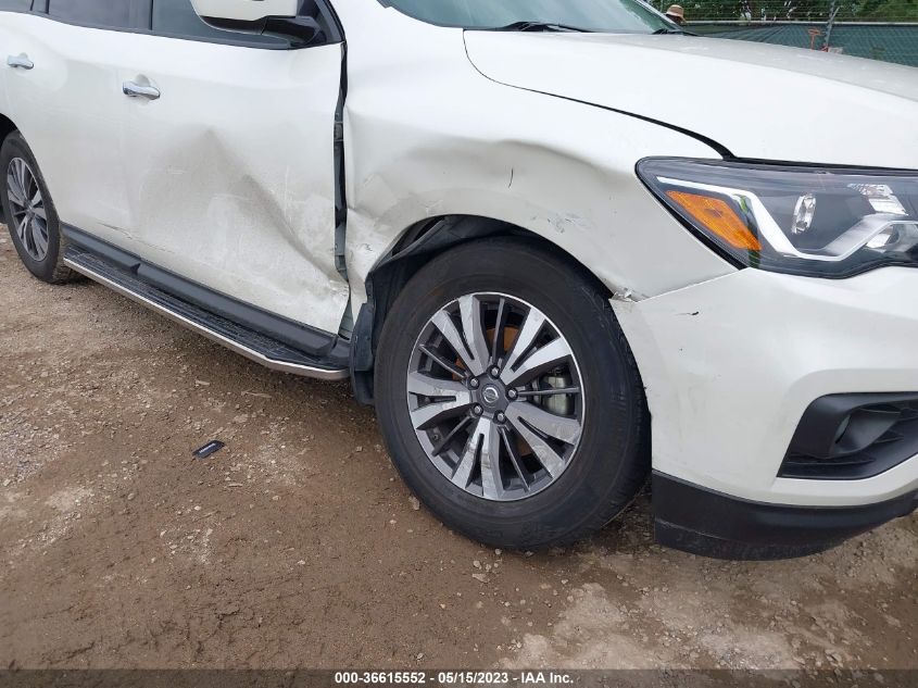 2017 NISSAN PATHFINDER SV - 5N1DR2MN6HC908578