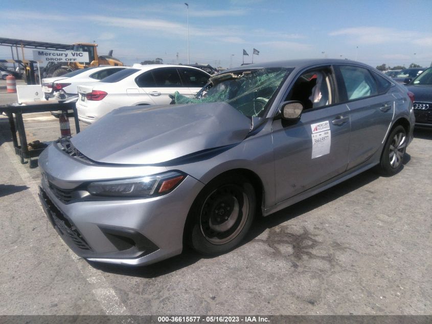 2022 HONDA CIVIC SEDAN LX - 2HGFE2F25NH558883