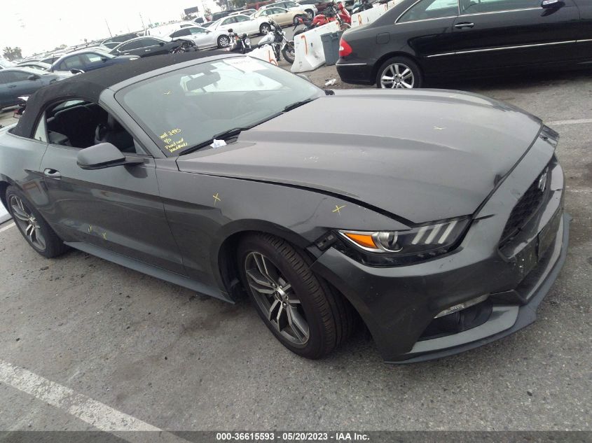 2016 FORD MUSTANG ECOBOOST PREMIUM - 1FATP8UH3G5324246