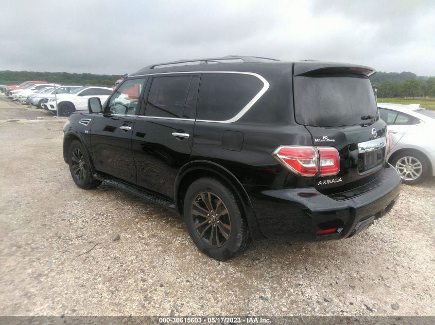 2017 NISSAN ARMADA PLATINUM - JN8AY2NE3H9705853