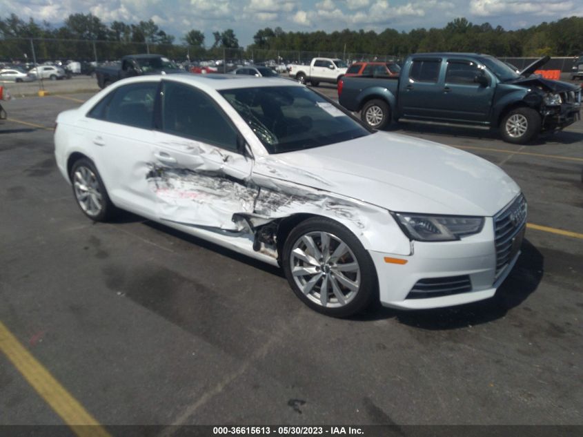 2017 AUDI A4 PREMIUM - WAUANAF47HN065879