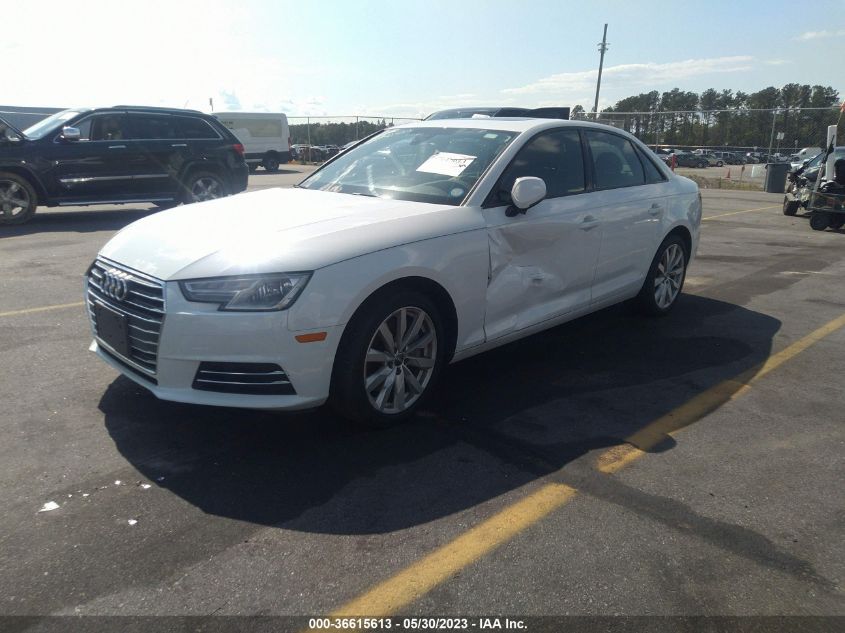 2017 AUDI A4 PREMIUM - WAUANAF47HN065879