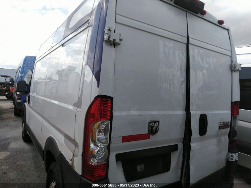 2019 RAM PROMASTER CARGO VAN - 3C6TRVBG2KE544009