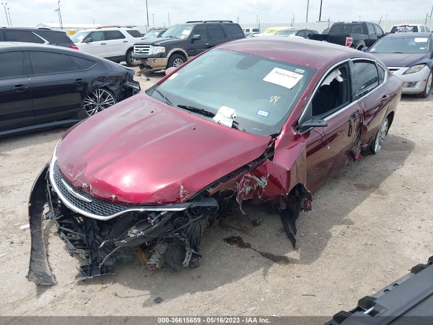 2016 CHRYSLER 200 LIMITED - 1C3CCCAB9GN139938