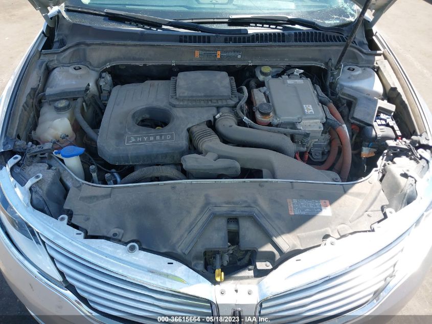 2016 LINCOLN MKZ HYBRID - 3LN6L2LUXGR610943