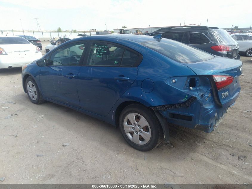 2015 KIA FORTE LX - KNAFX4A65F5302117