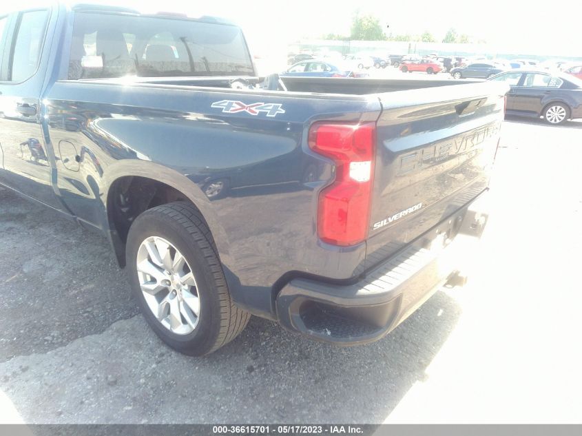 2019 CHEVROLET SILVERADO 1500 CUSTOM - 1GCRYBEH8KZ373117