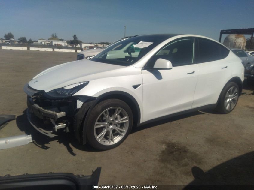 2021 TESLA MODEL Y LONG RANGE - 5YJYGDEE3MF092092