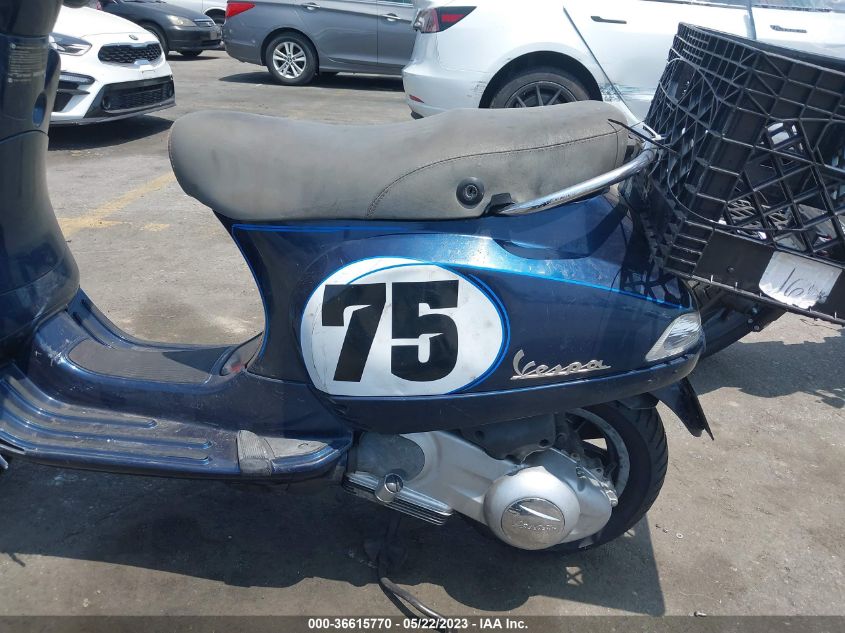 2007 VESPA LX 150 ZAPM448F275009400