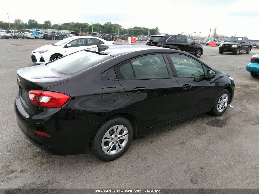 2019 CHEVROLET CRUZE LS - 1G1BC5SMXK7136653