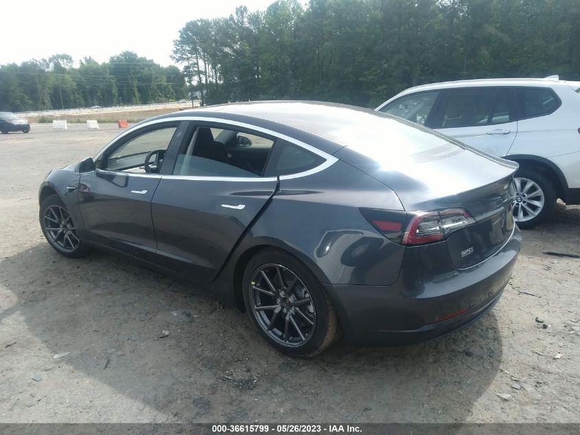 2020 TESLA MODEL 3 STANDARD RANGE - 5YJ3E1EA6LF496014