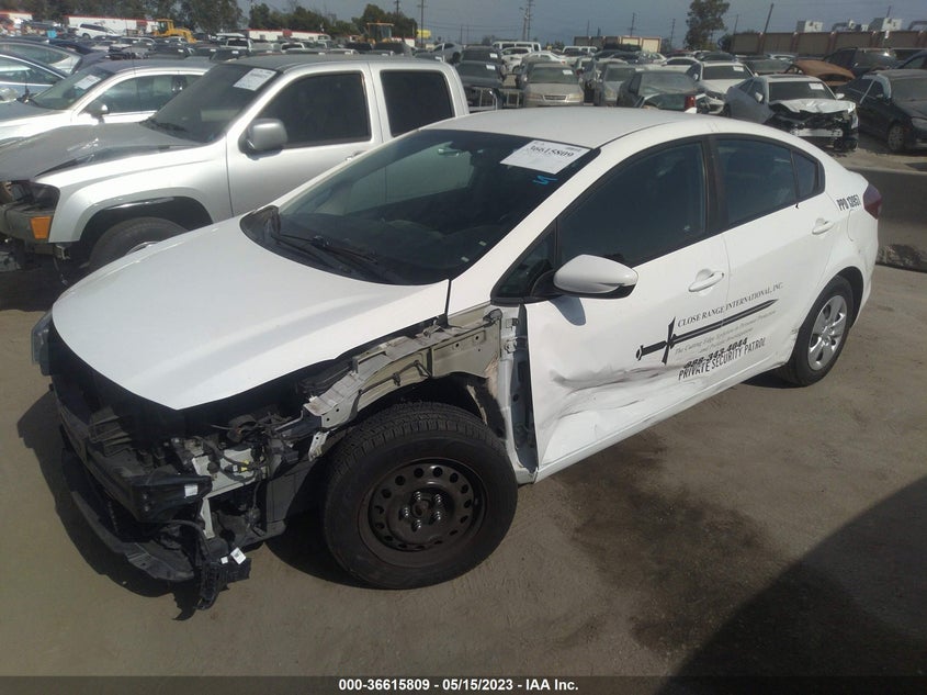VIN 3KPFK4A71HE045331 2017 KIA FORTE LX