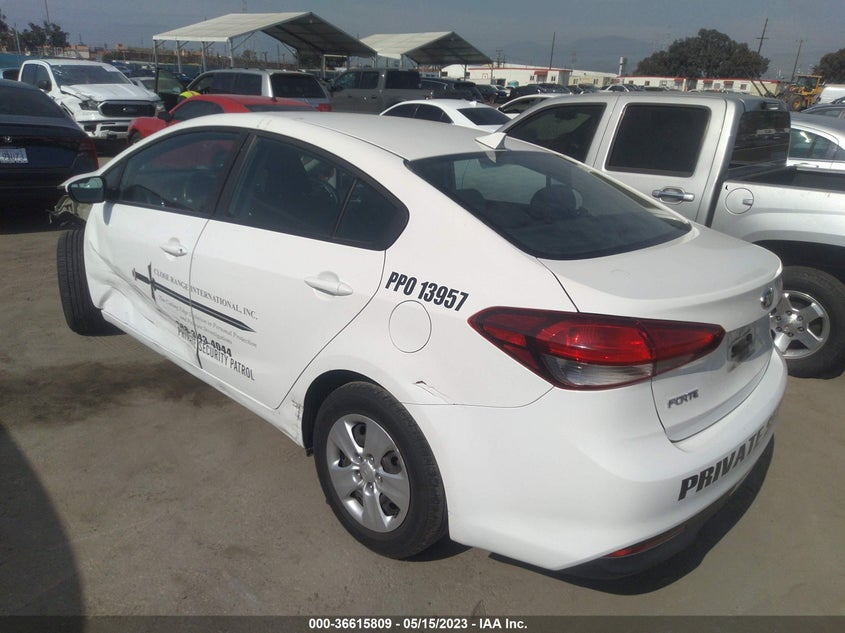 VIN 3KPFK4A71HE045331 2017 KIA FORTE LX