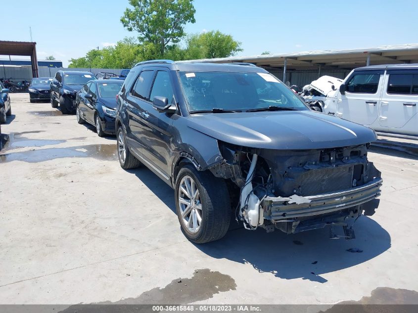 2017 FORD EXPLORER LIMITED - 1FM5K7F83HGD53921