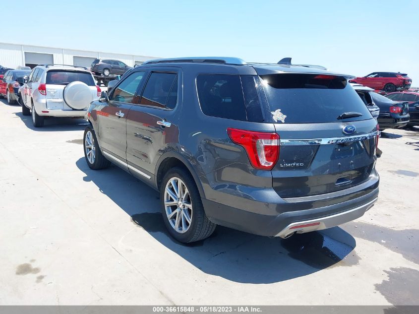 2017 FORD EXPLORER LIMITED - 1FM5K7F83HGD53921