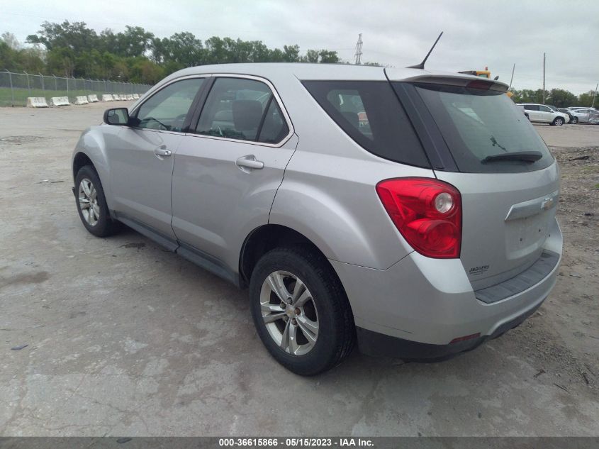 2013 CHEVROLET EQUINOX LS - 2GNALBEK2D6339817