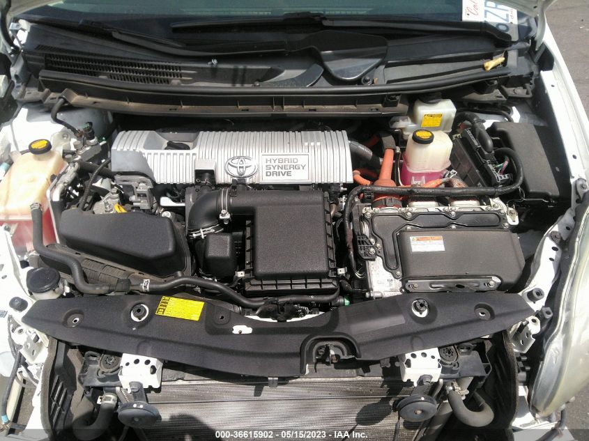 2013 TOYOTA PRIUS ONE/TWO/THREE/FOUR/FIVE - JTDKN3DU9D5586909