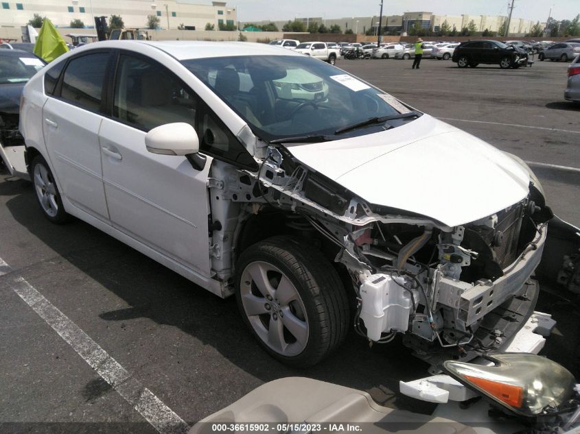 2013 TOYOTA PRIUS ONE/TWO/THREE/FOUR/FIVE - JTDKN3DU9D5586909