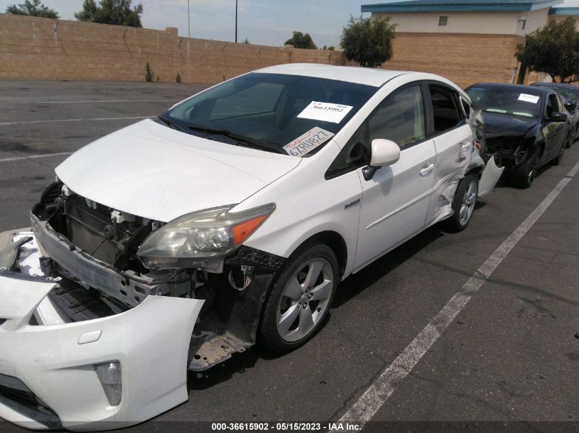 2013 TOYOTA PRIUS ONE/TWO/THREE/FOUR/FIVE - JTDKN3DU9D5586909