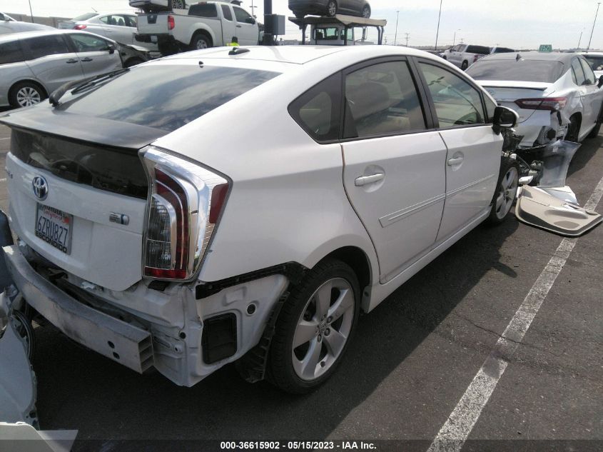 2013 TOYOTA PRIUS ONE/TWO/THREE/FOUR/FIVE - JTDKN3DU9D5586909