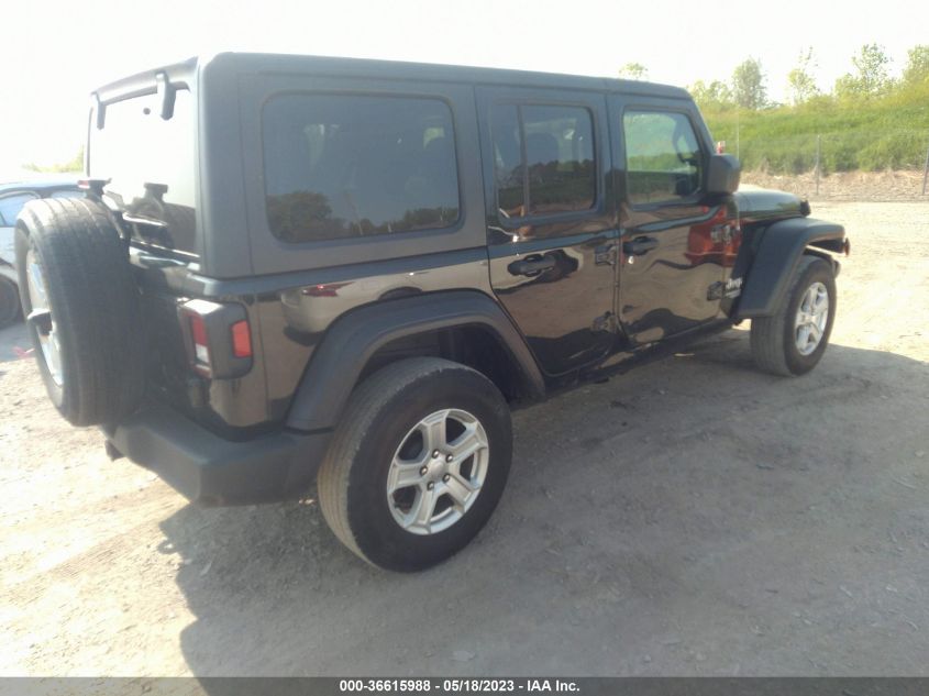 2019 JEEP WRANGLER UNLIMITED SPORT S - 1C4HJXDG5KW558684