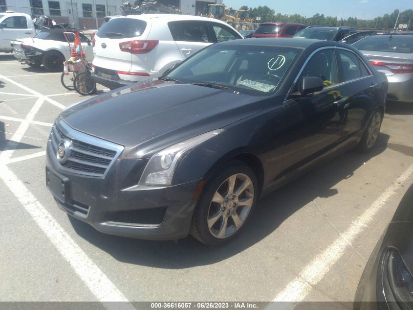 2014 CADILLAC ATS LUXURY RWD - 1G6AB5RA7E0164654
