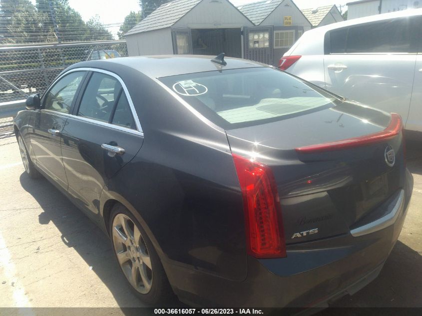 2014 CADILLAC ATS LUXURY RWD - 1G6AB5RA7E0164654
