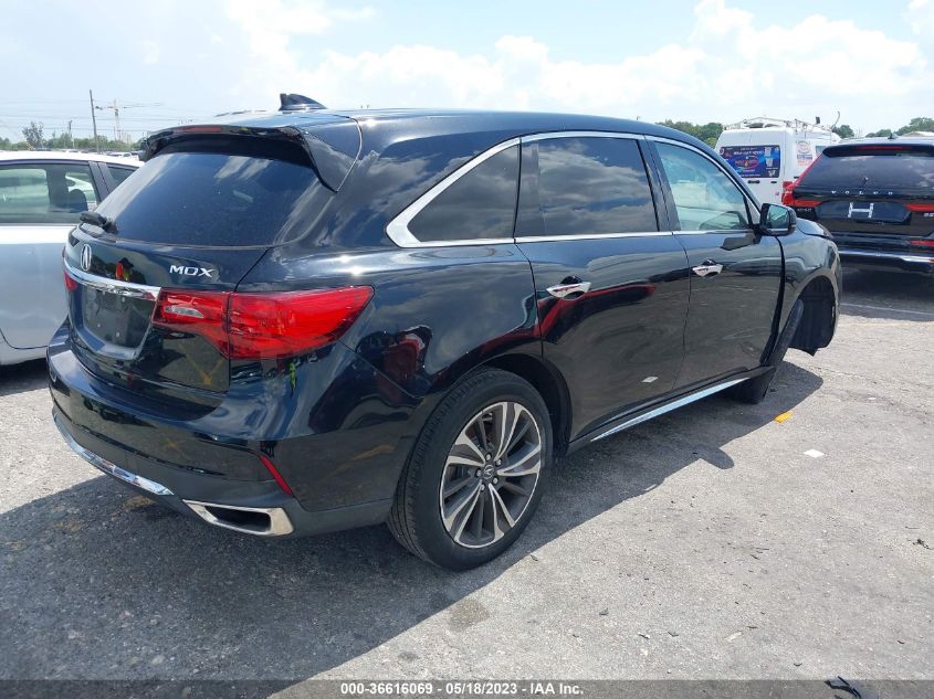 2020 ACURA MDX W/TECHNOLOGY PKG - 5J8YD3H57LL017777