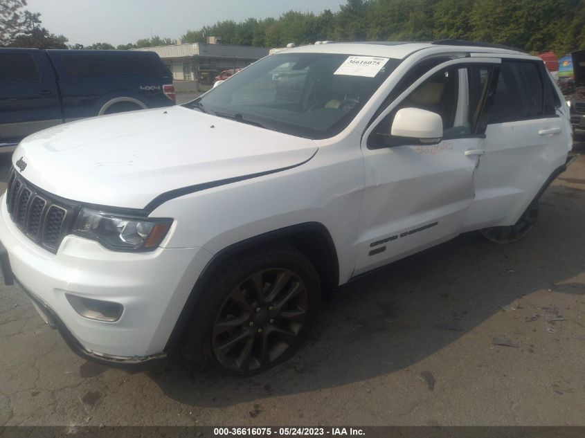 2016 JEEP GRAND CHEROKEE LIMITED 75TH ANNIVERSARY - 1C4RJFBG8GC360661