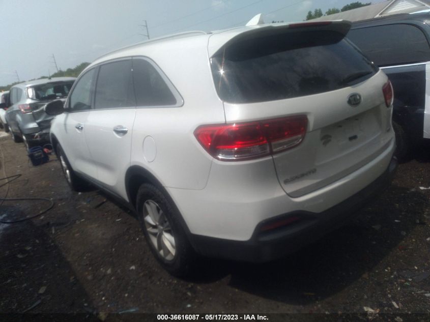 2018 KIA SORENTO LX - 5XYPG4A33JG352074