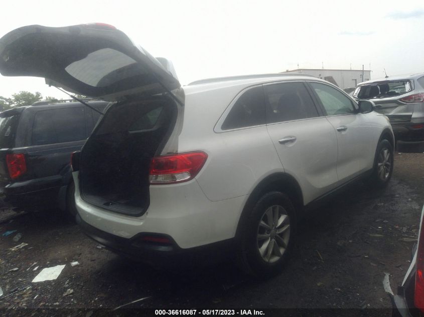 2018 KIA SORENTO LX - 5XYPG4A33JG352074