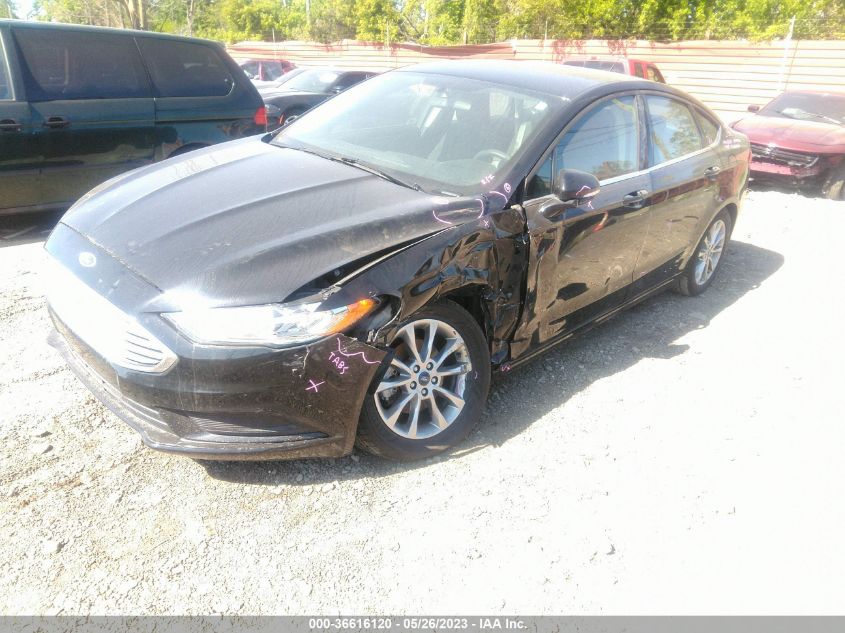 2017 FORD FUSION SE - 3FA6P0HD5HR291917